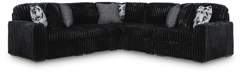 Midnight-Madness 5-Piece Sectional