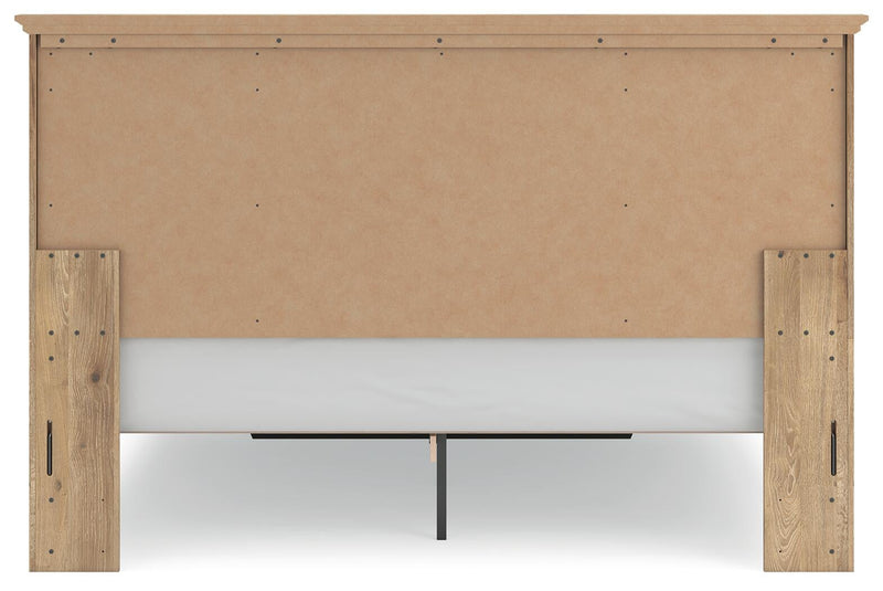 Makidern King Panel Storage Bed