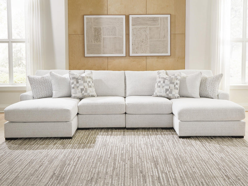 Misty-Lakes 4-Piece Double Chaise Sectional