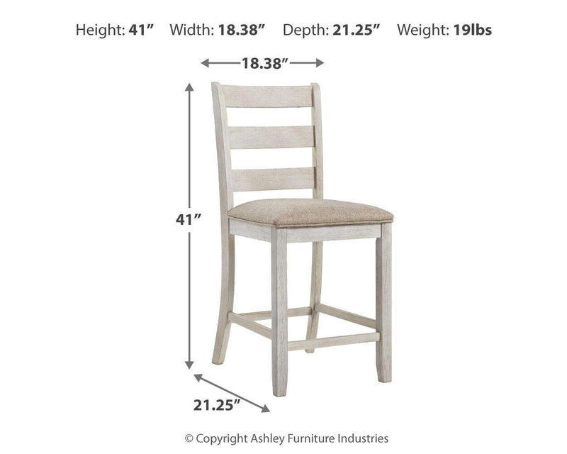 Ashley Express - Skempton Counter Height Dining Table and 4 Barstools