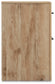 Hyanna Full Panel Bed with 2 Side Storage, Dresser, Mirror, Chest and Nightstand