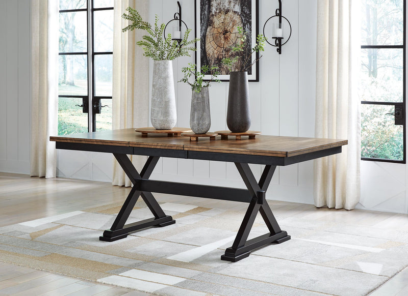 Wildenauer Dining Table and 6 Chairs