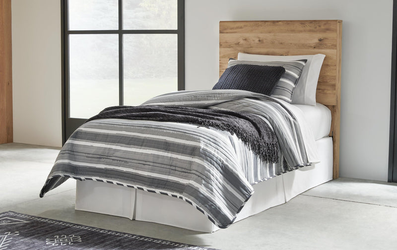 Hyanna Twin Panel Headboard, Dresser, Mirror, Chest and Nightstand