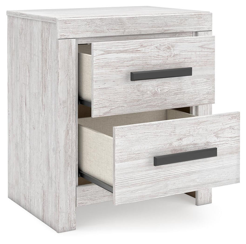 Cayboni Full Panel Bed, Dresser, Mirror, Chest and Nightstand