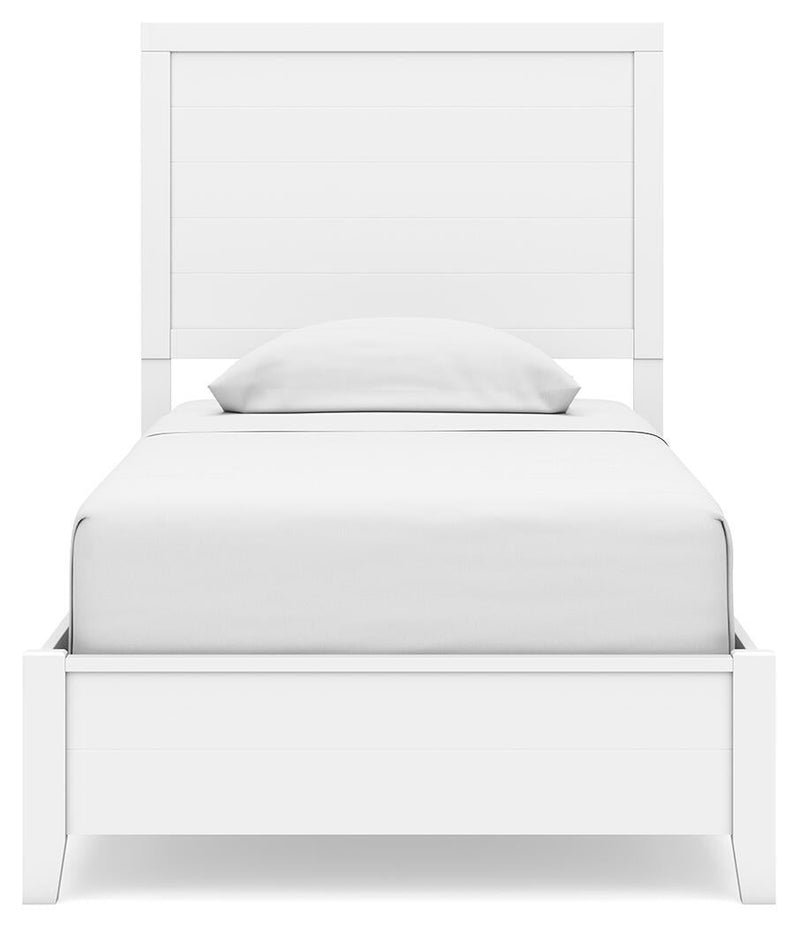Binterglen Twin Panel Bed, Dresser, Mirror, Chest and Nightstand