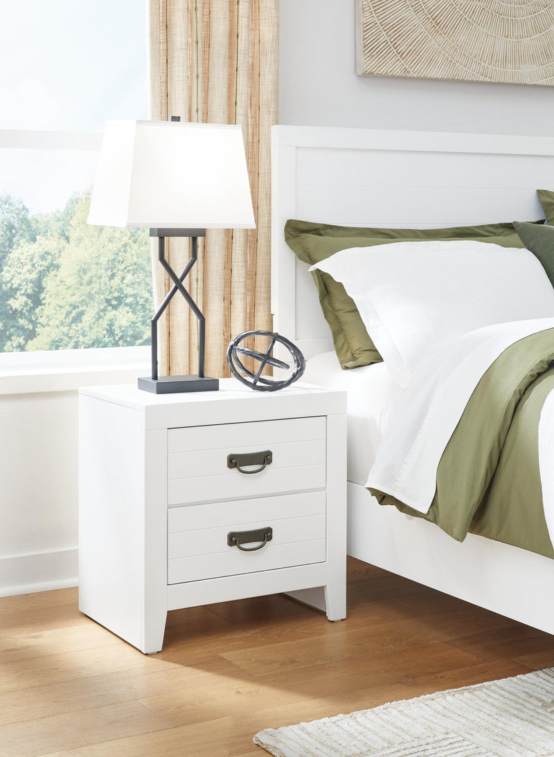 Binterglen Twin Panel Bed, Dresser, Mirror, Chest and Nightstand