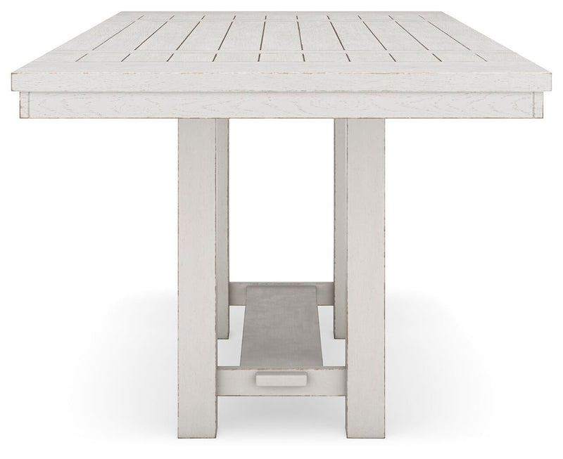 Robbinsdale Counter Height Dining Table and 8 Barstools