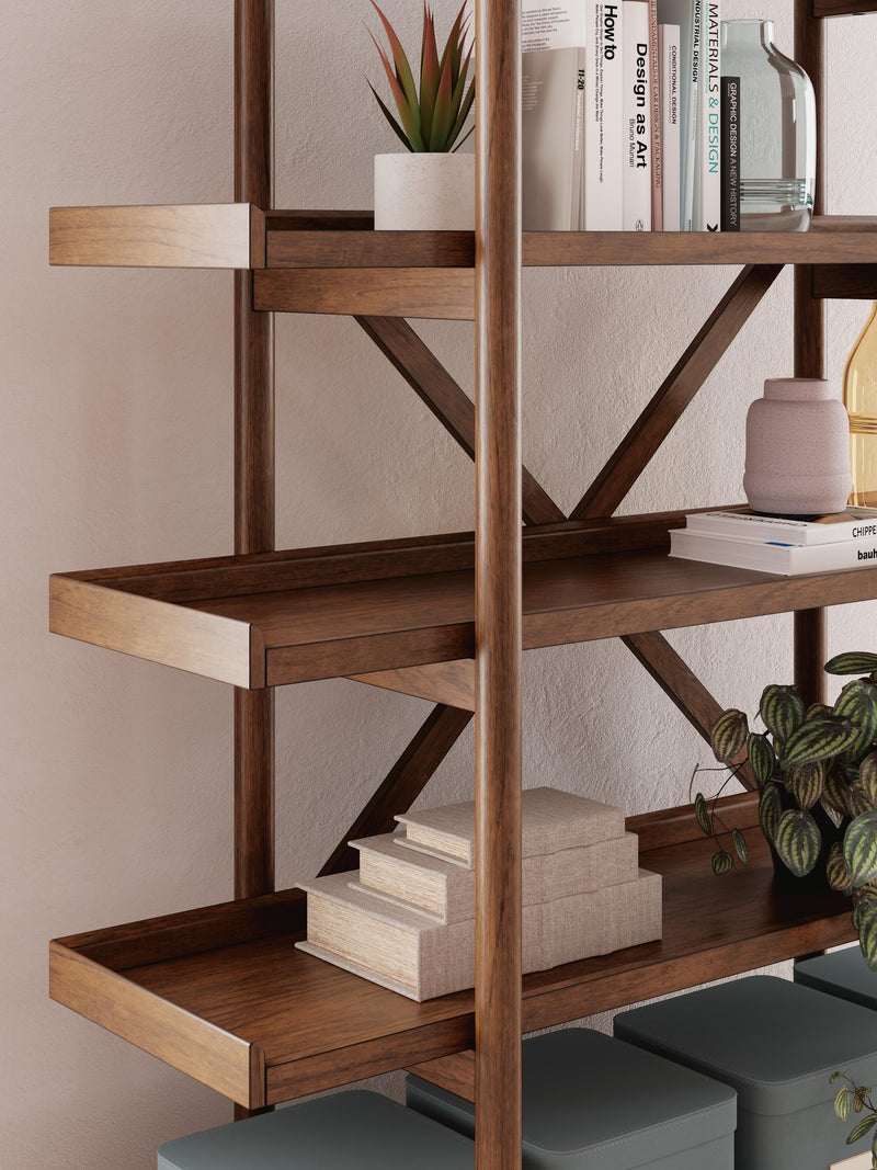 Ashley Express - Lyncott Home Office Desk with Chair and Storage