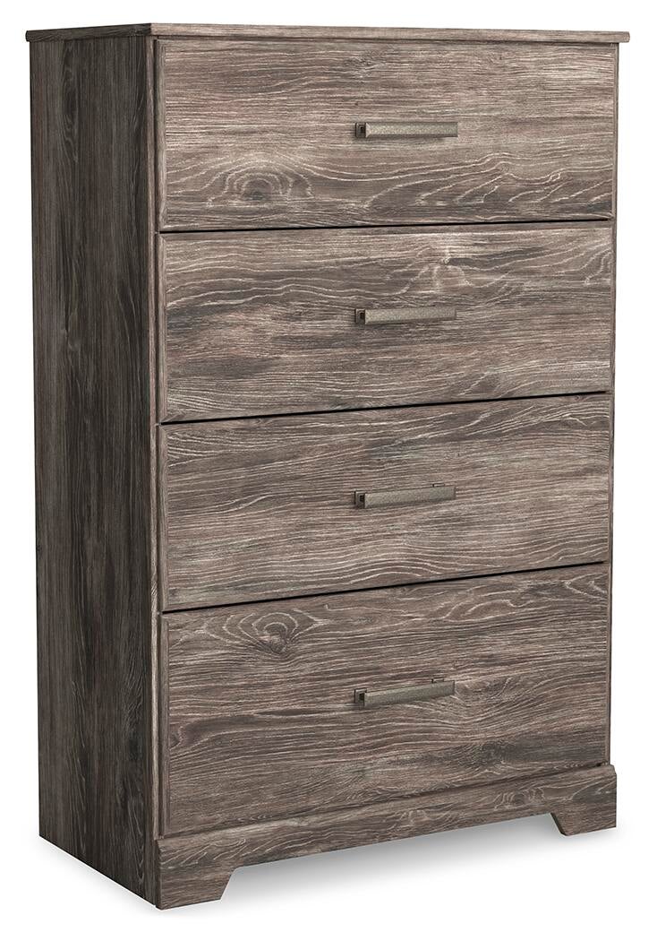 Ralinksi Full Panel Bed, Dresser, Mirror, Chest and Nightstand