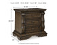 Maylee Queen Upholstered Bed, Dresser, Mirror, Chest and Nightstand
