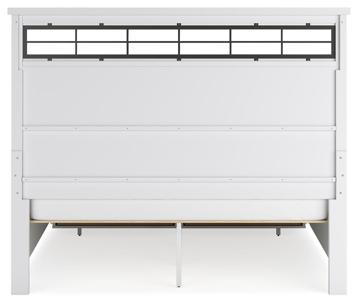 Ashbryn California King Panel Storage Bed, Dresser, Mirror, Chest and Nightstand