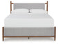 Lyncott Queen Upholstered Panel Bed, Dresser, Mirror, Chest and Nightstand