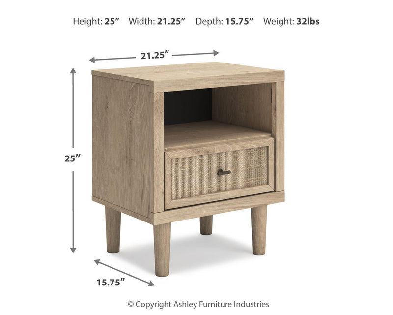 Cielden King Panel Headboard, Dresser, Mirror, Chest and Nightstand