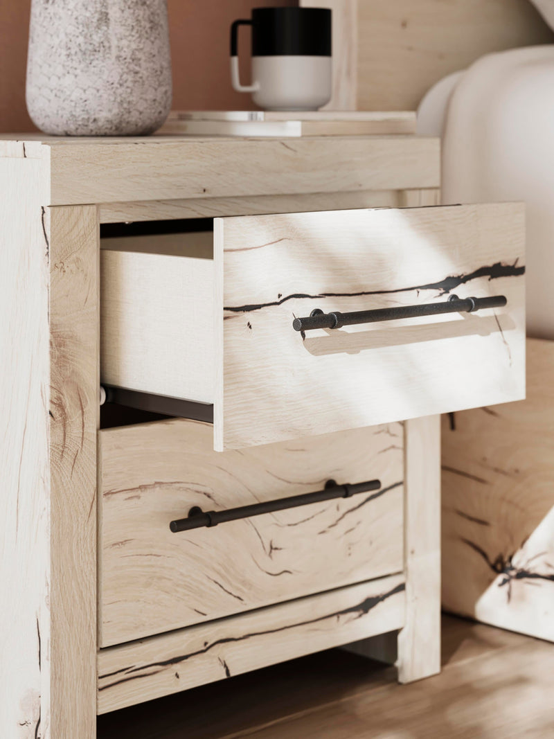 Lawroy Queen Panel Bed, Dresser, Mirror, Chest and Nightstand