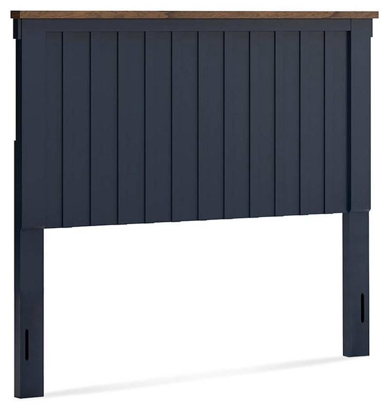 Landocken Full Panel Headboard, Dresser, Mirror, Chest and Nightstand