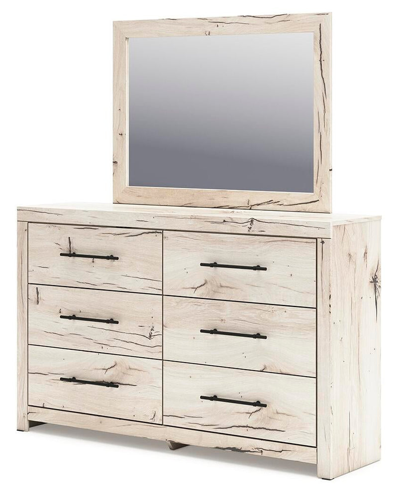 Lawroy King Panel Headboard, Dresser and Mirror
