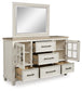 Shaybrock California King Panel Bed, Dresser and Mirror