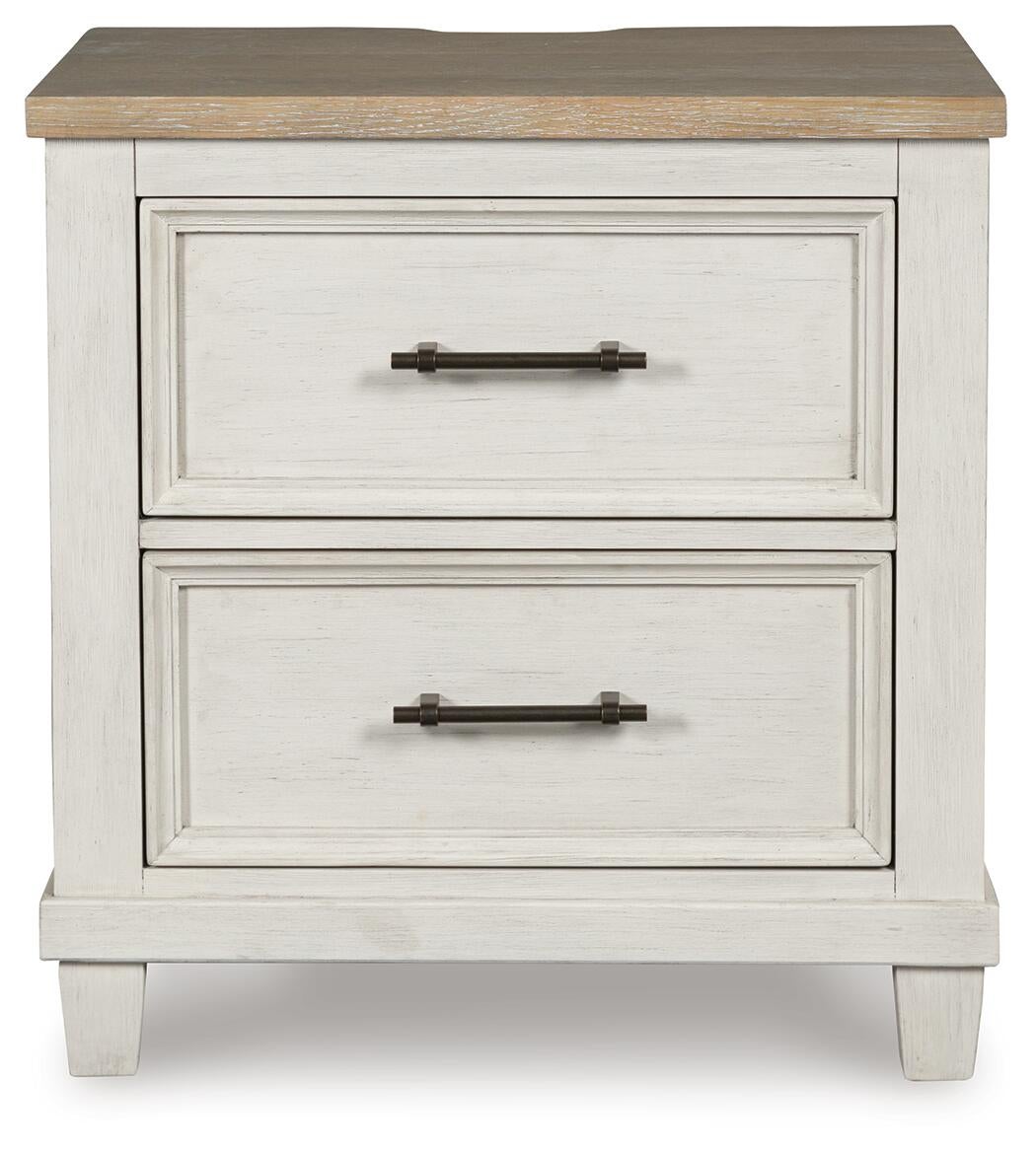 Shaybrock King Panel Bed, Dresser, Mirror, Chest and Nightstand