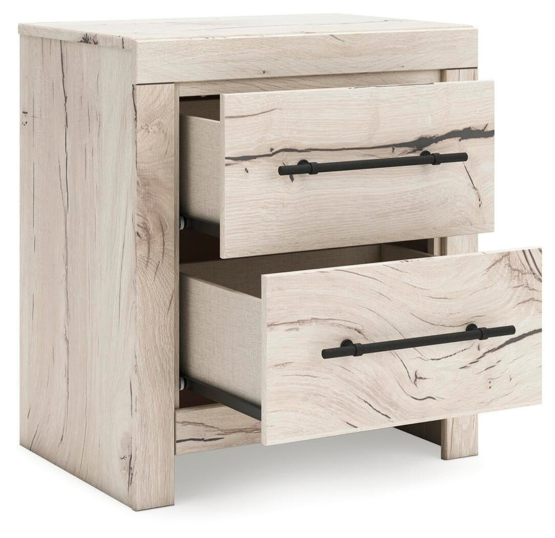 Lawroy King Panel Bed, Dresser, Mirror, Chest and Nightstand