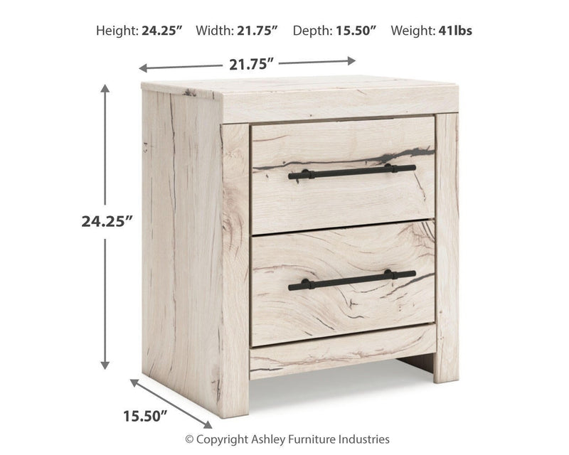 Lawroy King Panel Bed, Dresser, Mirror, Chest and Nightstand