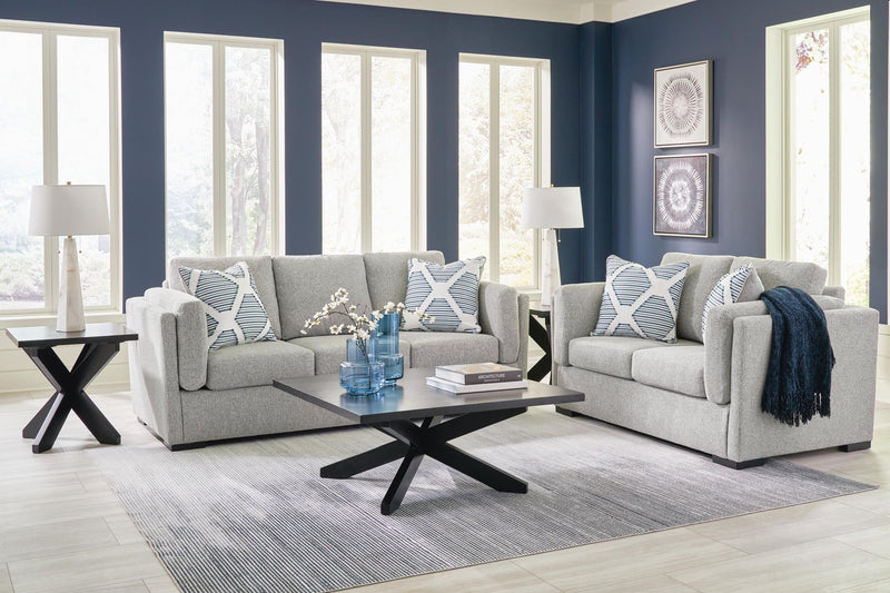 Evansley Sofa and Loveseat