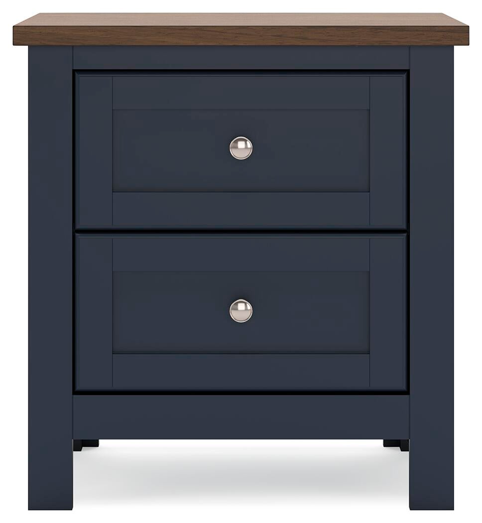 Landocken Queen Panel Headboard, Dresser, Mirror, Chest and Nightstand