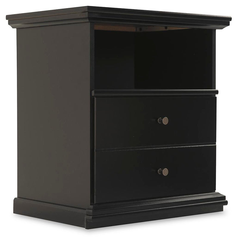 Maribel King Panel Bed, Dresser, Mirror and Nightstand