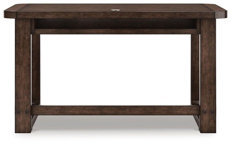 Ashley Express - Breckington Home Office Desk with Chair and Storage