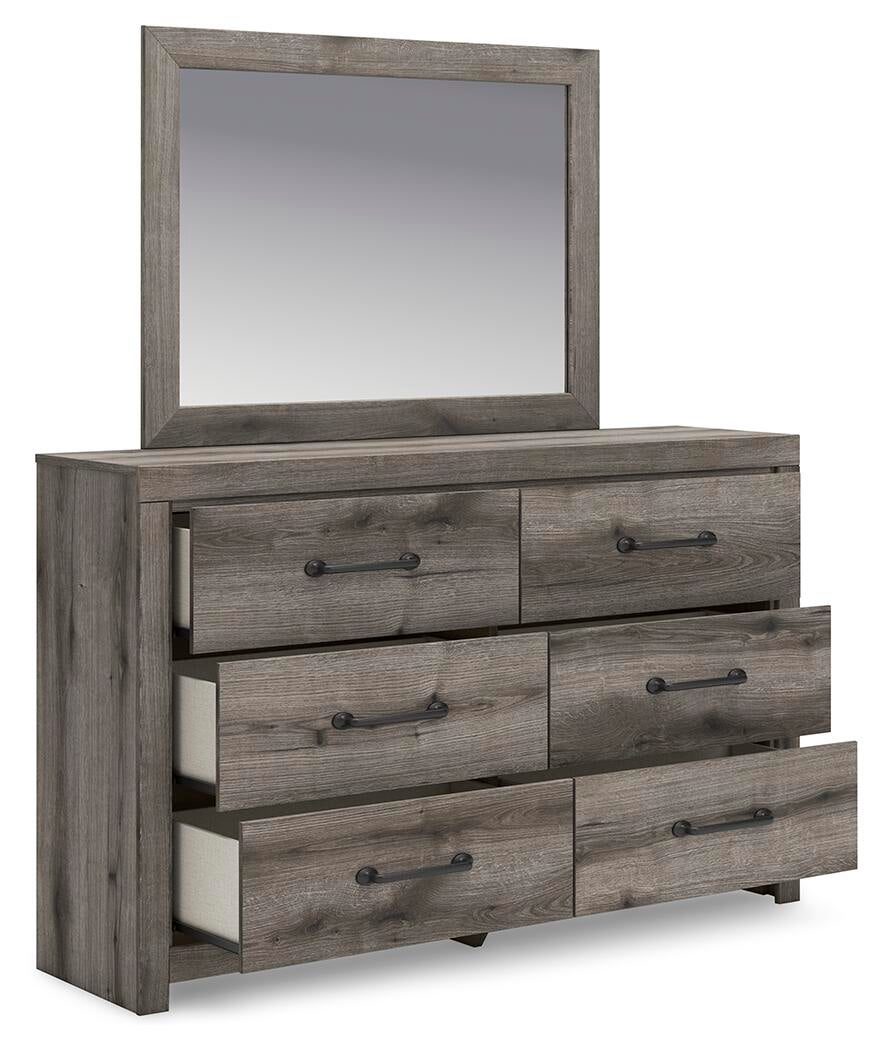 Urbanoore Queen Panel Bed, Dresser, Mirror, Chest and Nightstand