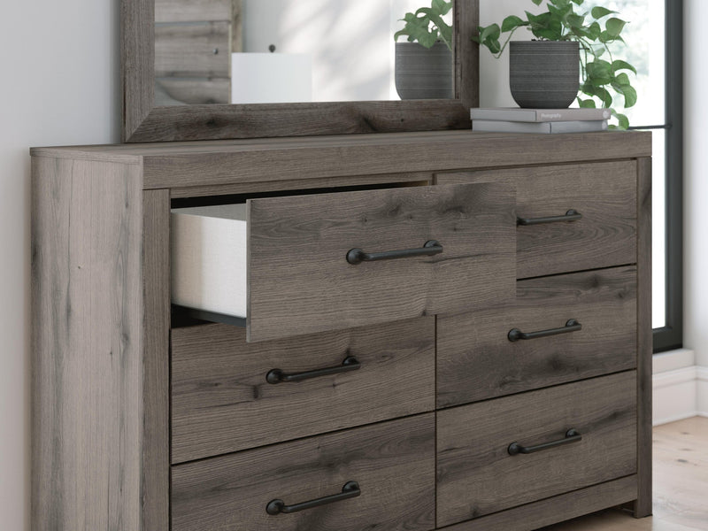 Urbanoore Twin Panel Storage Bed, Dresser, Mirror, Chest and Nightstand