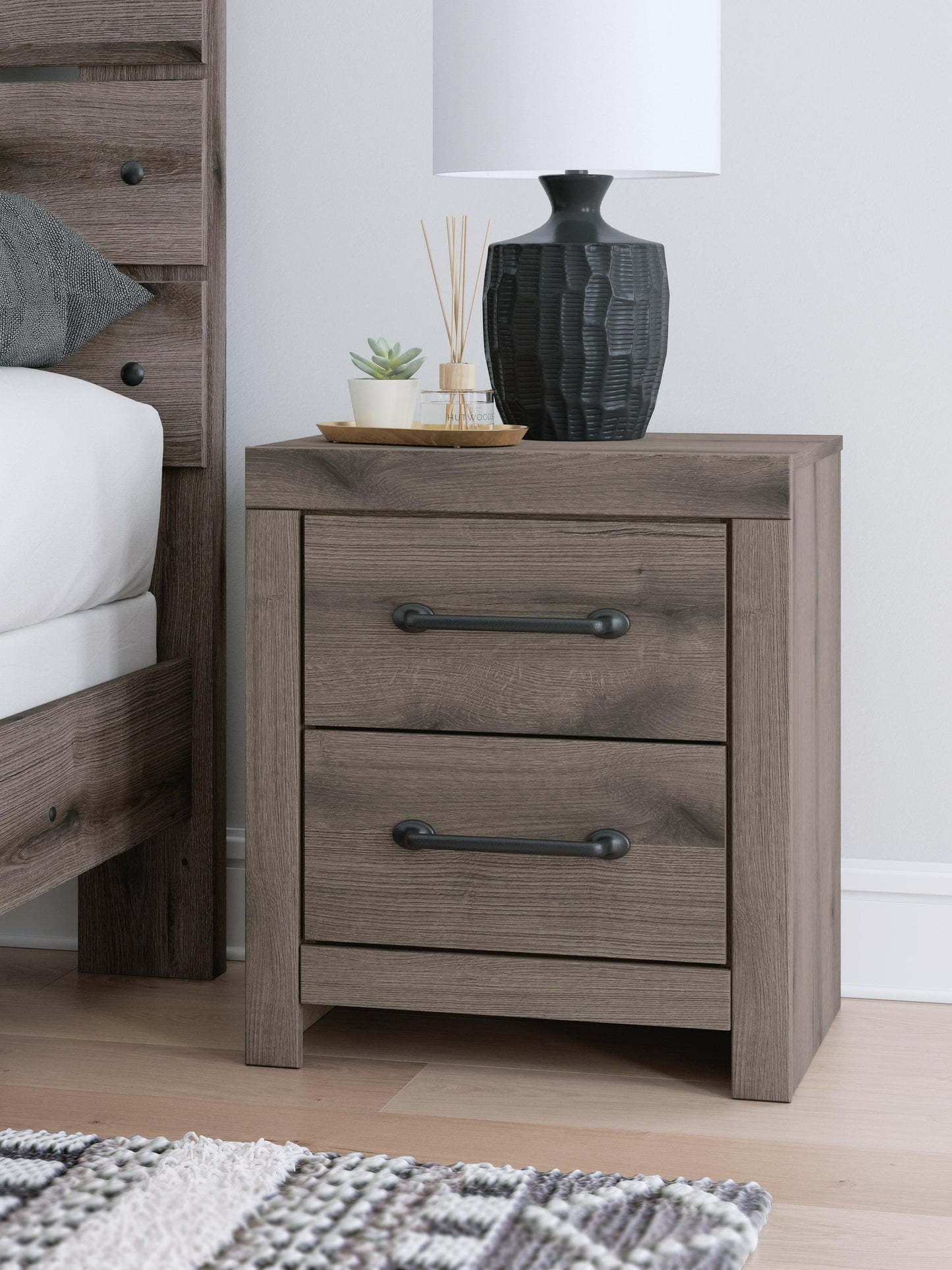 Urbanoore Twin Panel Storage Bed, Dresser, Mirror, Chest and Nightstand