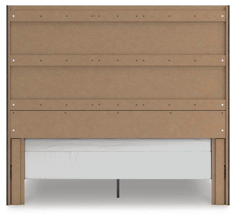 Parlayon King Panel Bed, Dresser and Mirror