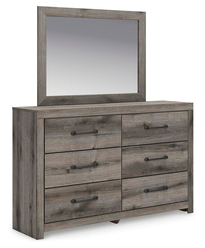 Urbanoore King Panel Bed, Dresser and Mirror