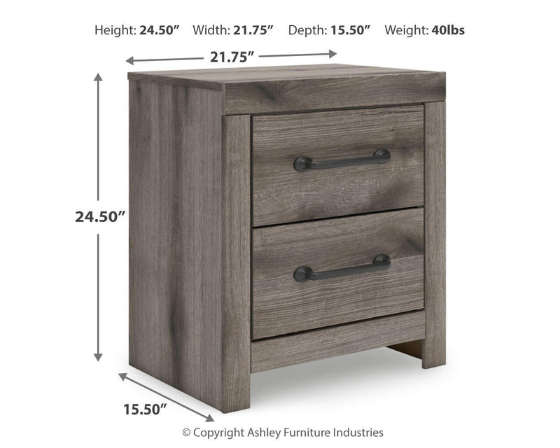 Urbanoore King Panel Bed, Dresser and Mirror