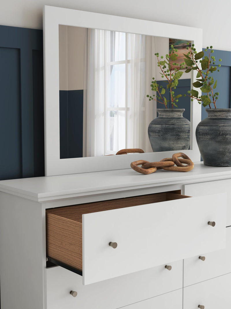 Bostwick Shoals Queen Panel Bed, Dresser and Mirror