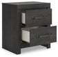Hollivern Queen Panel Bed, Dresser, Mirror, Chest and Nightstand