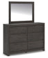 Fraluna Queen Panel Bed, Dresser and Mirror