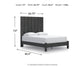 Fraluna Queen Panel Bed, Dresser and Mirror