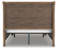 Vandenmore Queen Storage Sleigh Bed with Mirrored Dresser, Chest and Nightstand