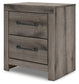 Graystorm Twin Panel Bed with Storage, Dresser, Mirror, Chest and Nightstand