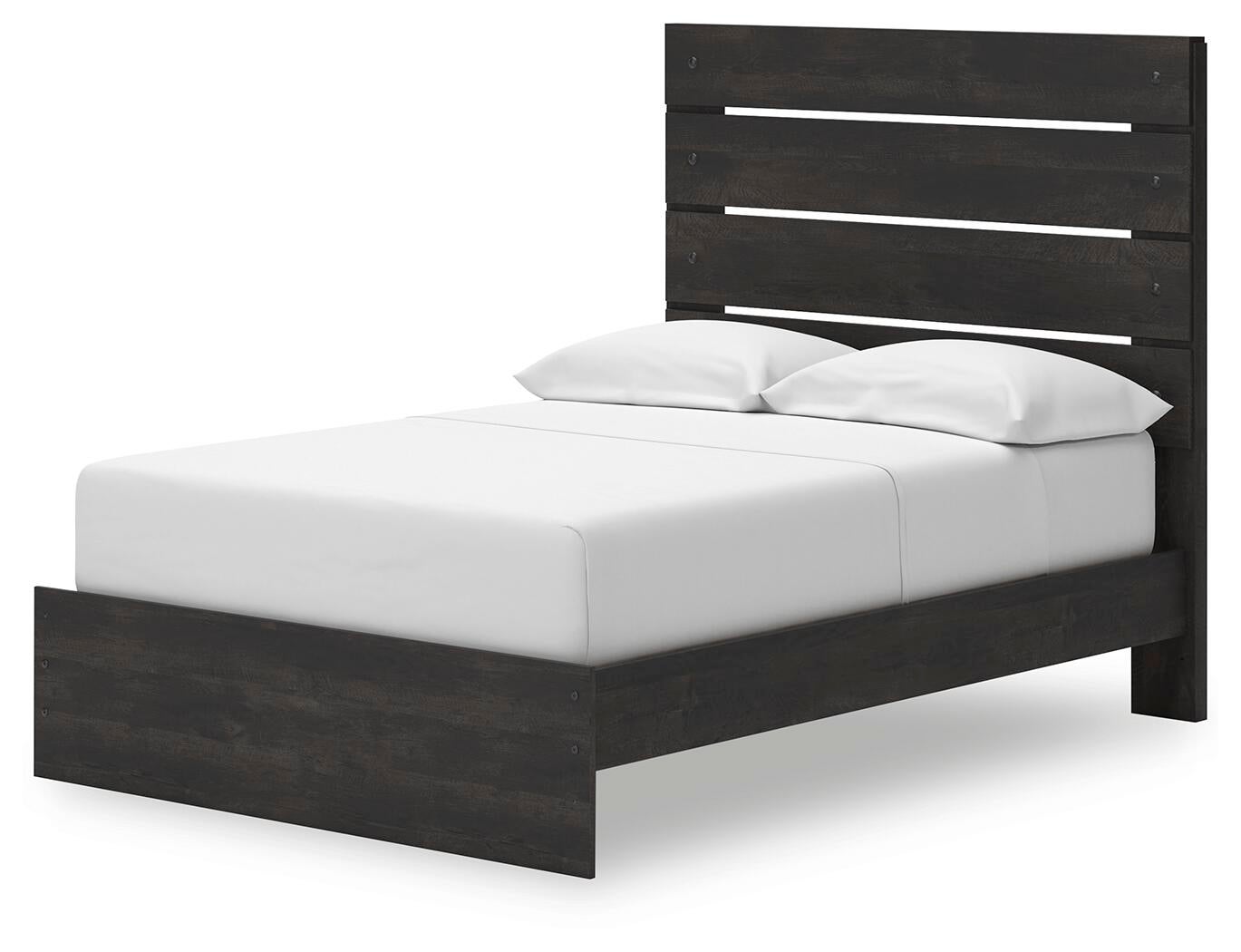 Hollivern Full Panel Storage Bed, Dresser, Mirror, Chest and Nightstand
