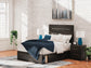 Hollivern Full Panel Storage Bed, Dresser, Mirror, Chest and Nightstand
