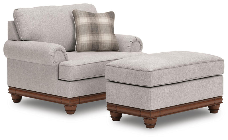 Stoughton Chair and Ottoman