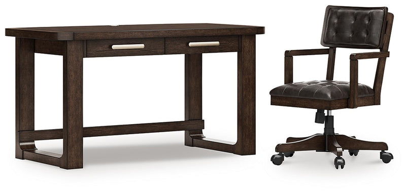 Ashley Express - Breckington Home Office Desk with Chair