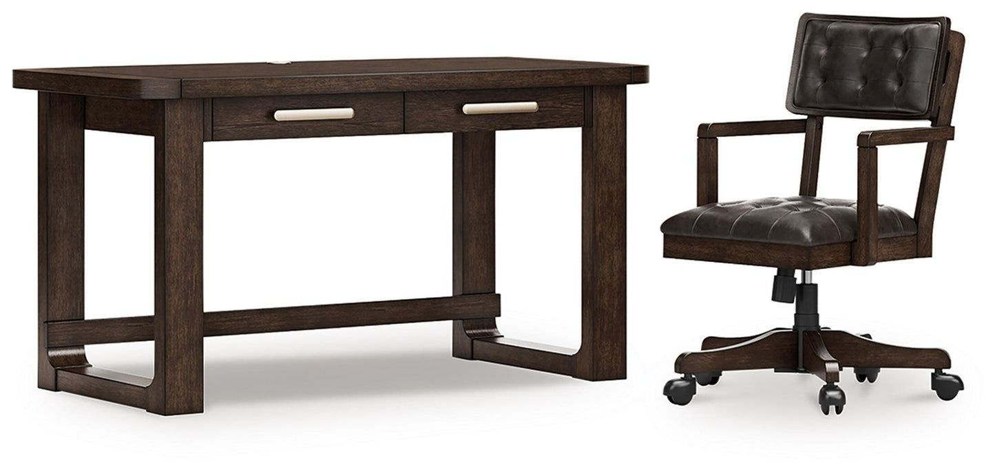 Ashley Express - Breckington Home Office Desk with Chair