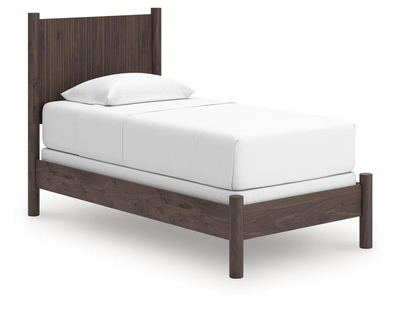 Cadmori Twin Panel Bed, Dresser, Mirror and Nightstand