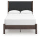Pamytta Full Upholstered Panel Platform Bed, Dresser, Mirror, Chest and Nightstand