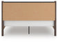 Pamytta King Upholstered Panel Platform Bed, Dresser, Mirror, Chest and Nightstand