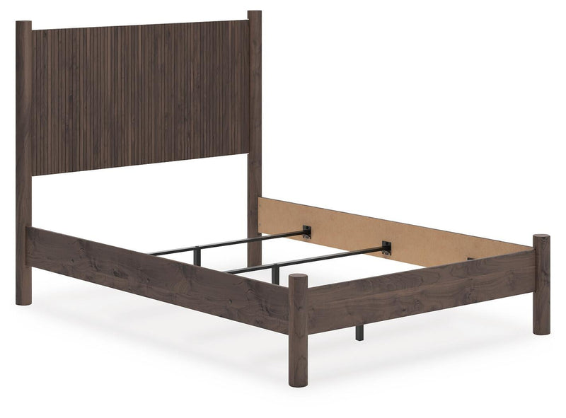 Cadmori Full Panel Bed, Dresser, Mirror, Chest and Nightstand