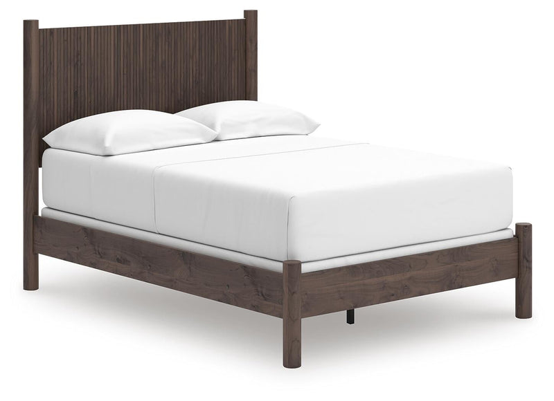 Cadmori Full Panel Bed, Dresser and Mirror